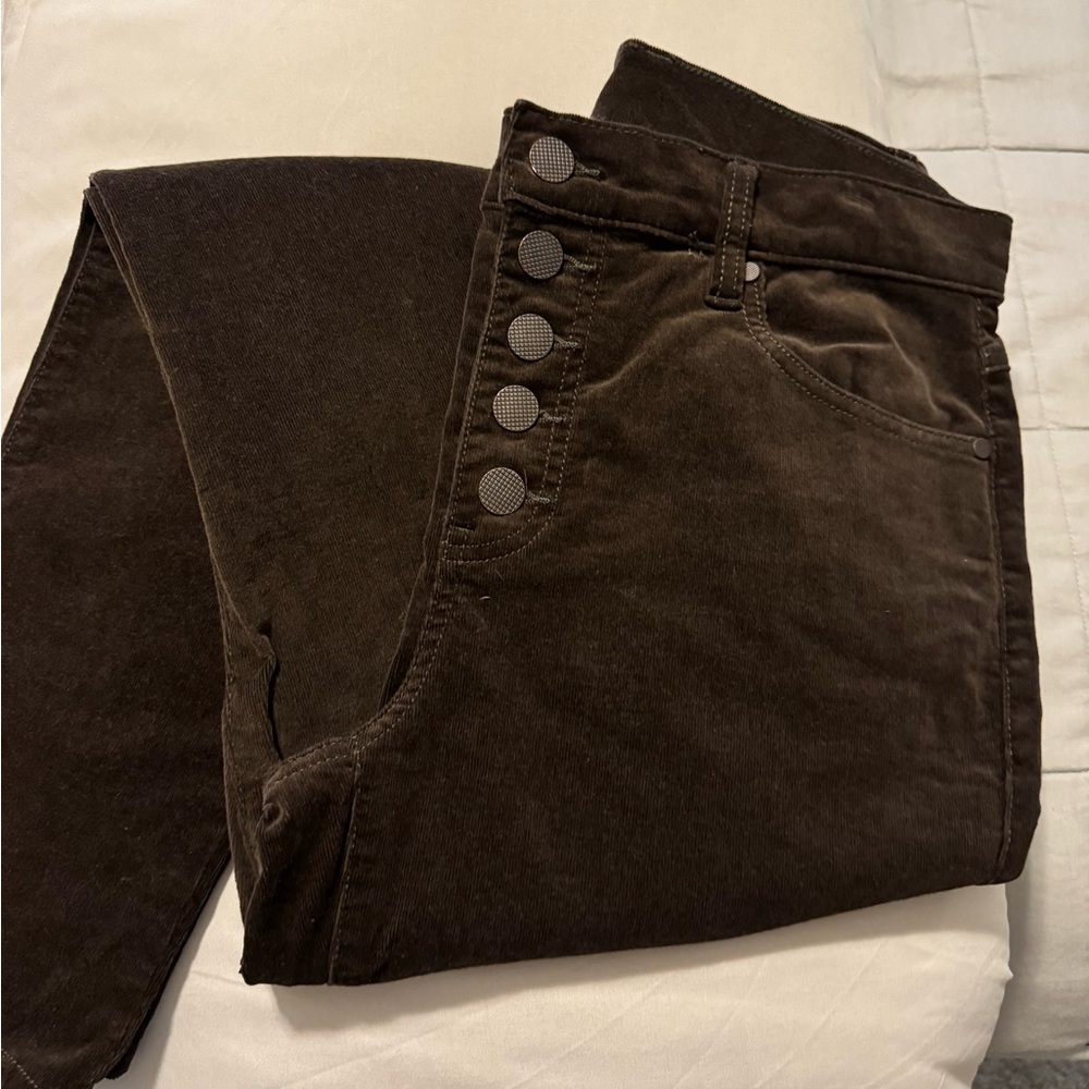 NWOT Cabi button fly corduroy